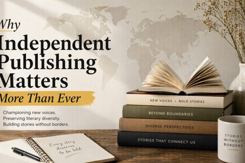 Why Independent Publishing Matters More Than Ever
